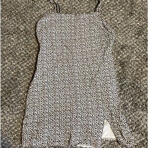 Cheetah print dress